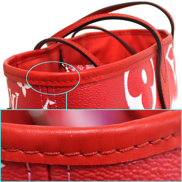 Louis Vuitton LV Escale Neverfull MM Rouge - Picture 4 of 10